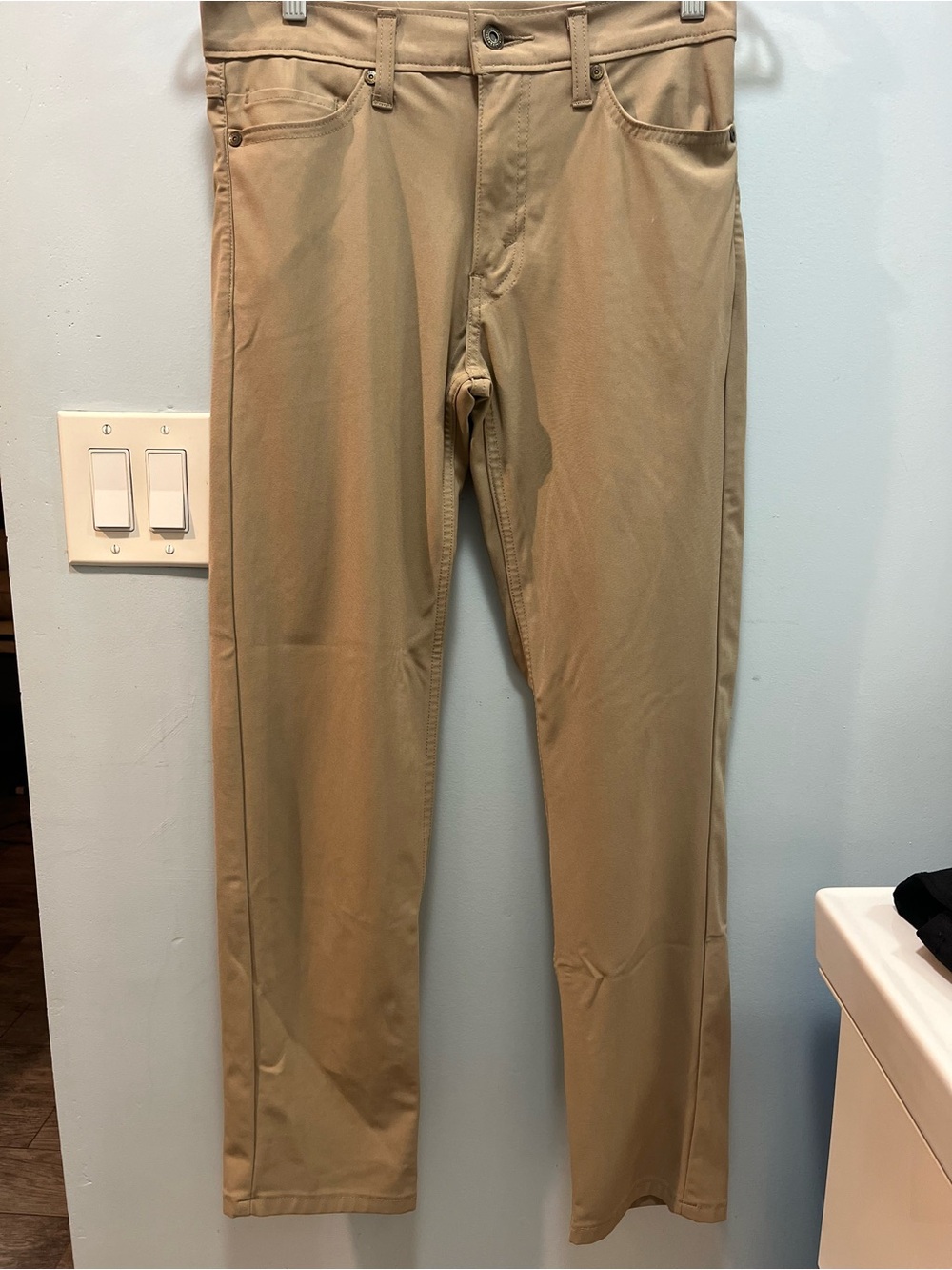 Levi's Khaki Stretch Chino Pants - Tan Size 29/30